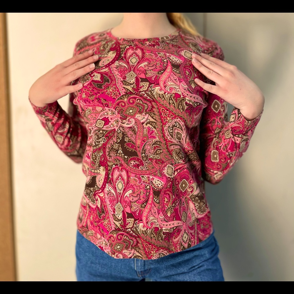 Hippie pink shirt